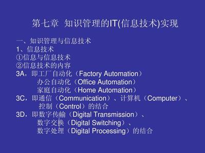 第七章 知识管理的IT实现与电子商务技术开发的融合